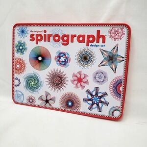 SPIROGRAPH Design Set in a Tin Travel ● Novelty Art ● Complete